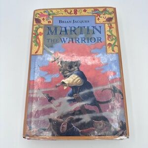 Martin the Warrior Redwall Series by Brian Jacques Hardcover Book 1st American